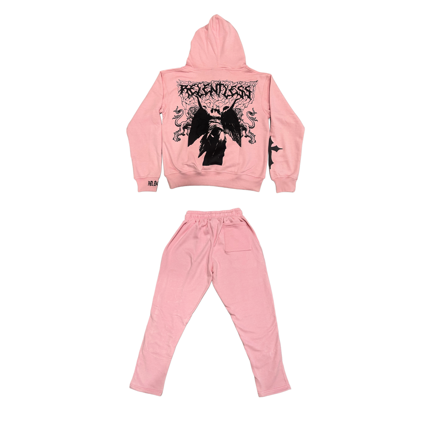 Pink/Black/White “Relentless Angel” Full Tracksuit